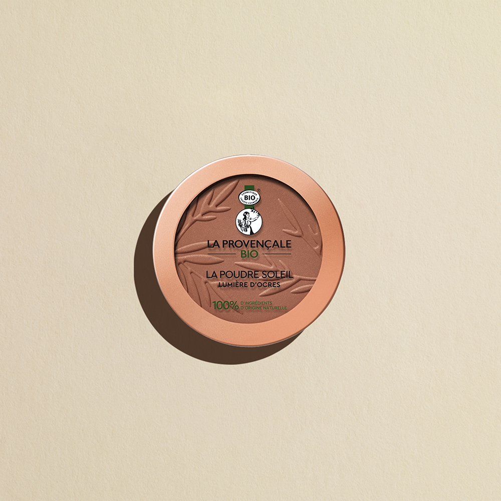 La Poudre Soleil Lumière d'Ocres Poudre Bronzante certifiée BIO